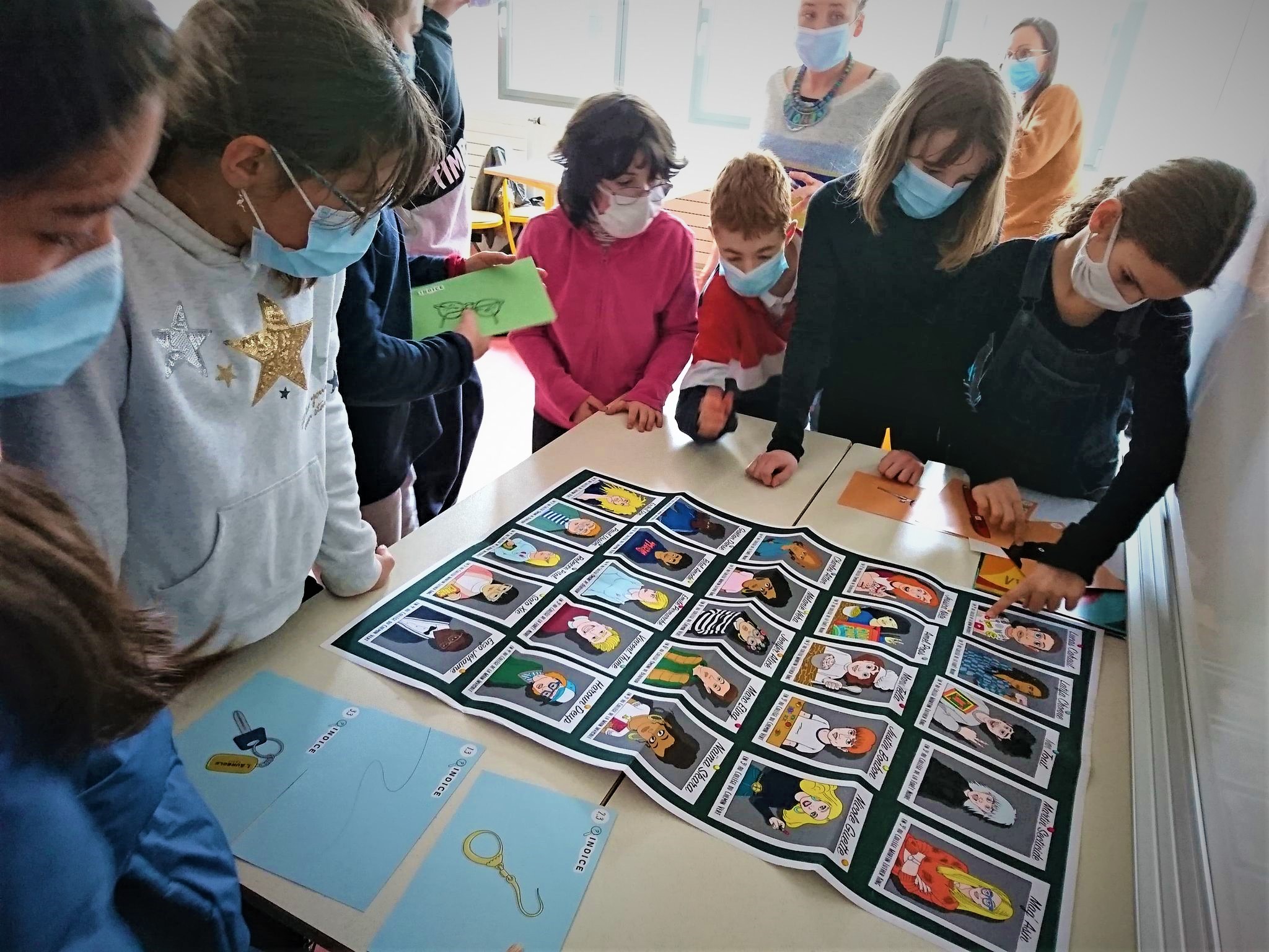 affiche suspects avec indices affiche suspects avec indices